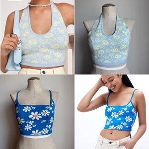 Pacsun and Motel Rocks Halter Crop Top bundle